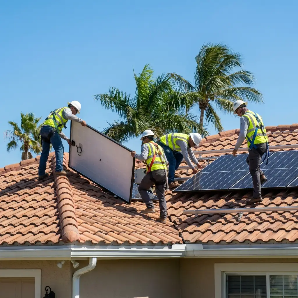 The Light Group USA · Florida solar installs