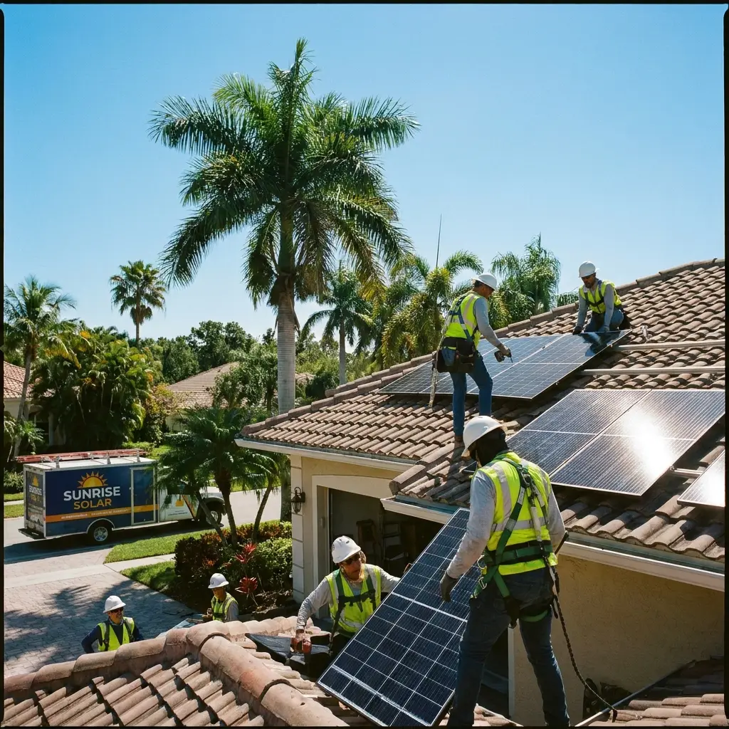 The Light Group USA · Florida solar installs