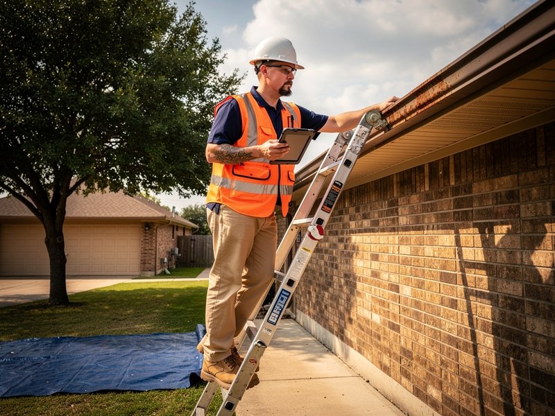 Schedule roof inspection